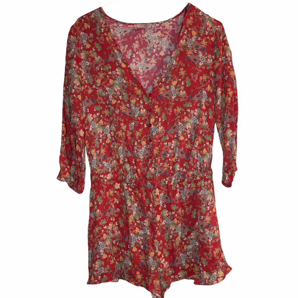 Pull & Bear Floral Romper